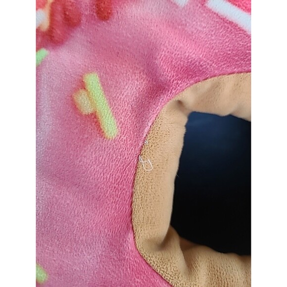Pink Sprinkle Donut Pillow - Picture 7 of 10